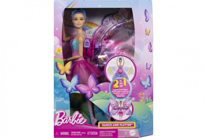 Barbie Tänzerin mit Schmetterlingsflügeln