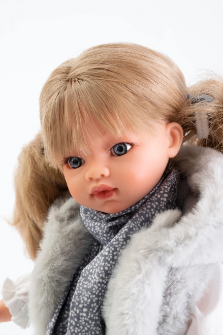 Realistische Puppe EMILY mit Ganzvinylkörper - 33 cm