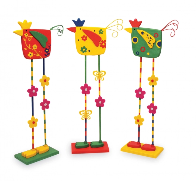 Dekorative Vogel-Figuren 3er Set