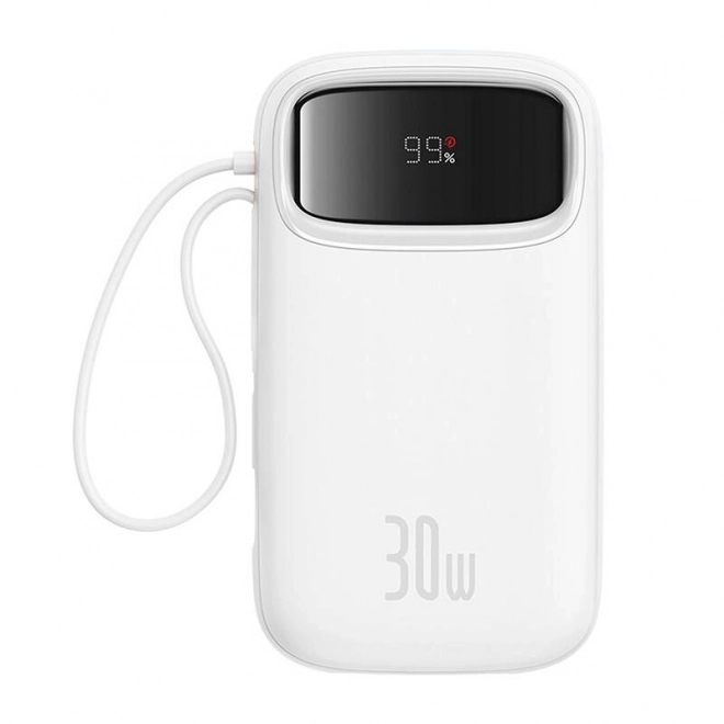 Tragbare Powerbank Baseus QPow 2 in Weiß