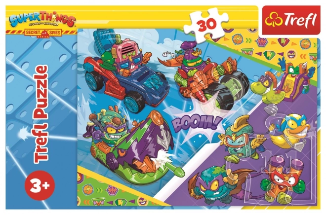 Trefl Puzzle Super Things: Super Spionen Team 30 Teile