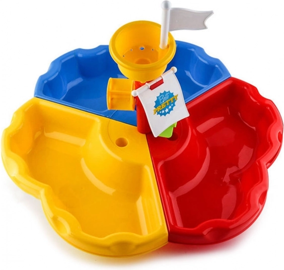 WOOPIE Wasserspieltisch und Sandkasten 3in1 Piratenschiff