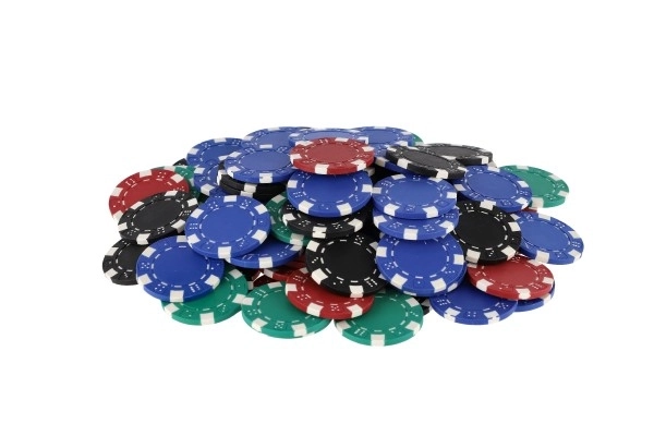 Poker-Set im Koffer mit 100 Chips, Karten und Würfeln