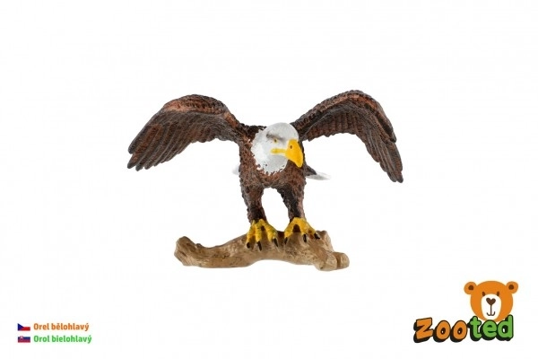 Weißkopfseeadler Kunststofffigur 8cm