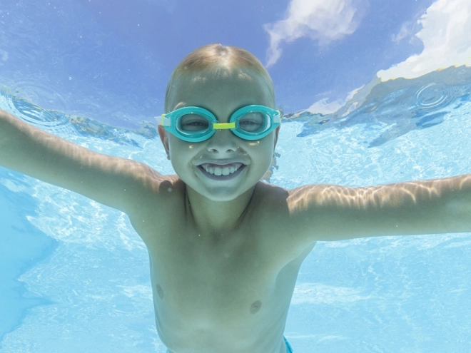 Aqua Burst Schwimmbrille für Kinder – grün