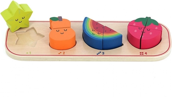 Einlegepuzzle Ich lerne Obst zählen Sarah Betz