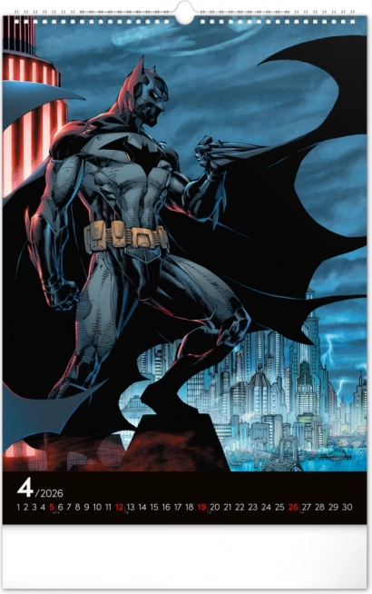 Wandkalender Batman Dark 2026