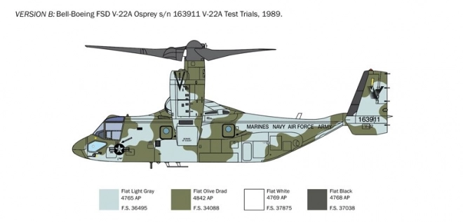 Modellbausatz V-22A Osprey 1:72