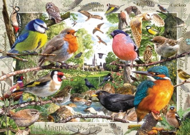 Ravensburger Puzzle Unsere gefiederten Freunde 1000 Teile