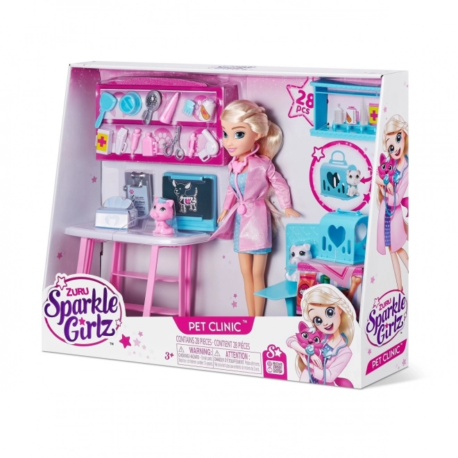 Sparkle Girlz Tierklinik Spielset