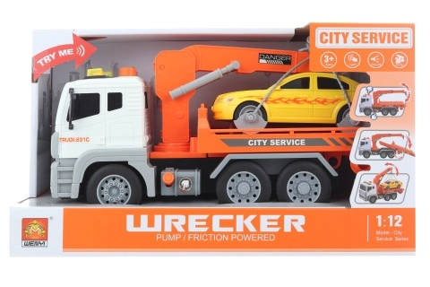 Abschleppwagen mit Batterie