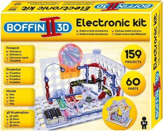 Boffin II 3D – elektronische Baukasten mit 3D‑Effekten und Projekten
