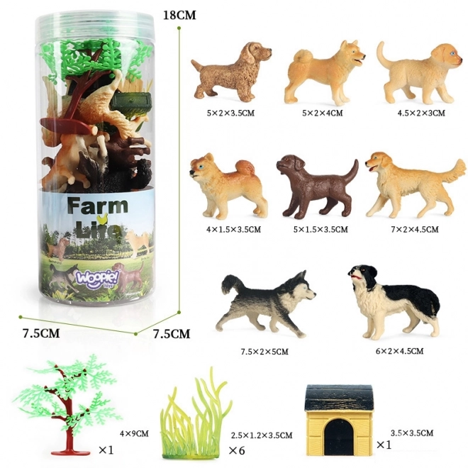 Woopie Figuren-Set Hunde