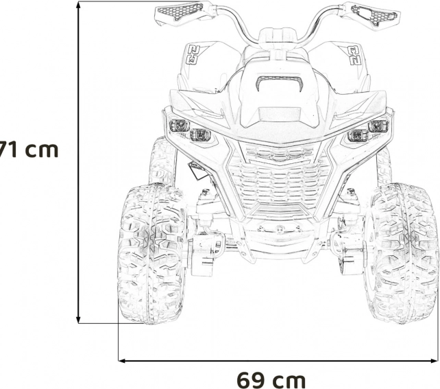 Quad Fast Wheel – Blau