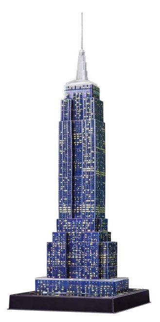 Ravensburger Leuchtendes 3D-Puzzle Nacht-Edition Empire State Building