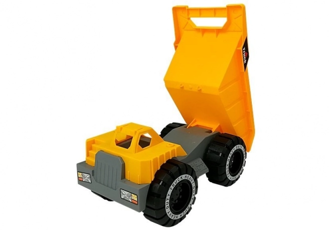 Großes Spielzeugset mit Anhänger und Bulldozer 49 cm