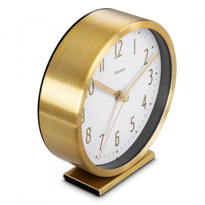 Eleganter Goldener Analogwecker