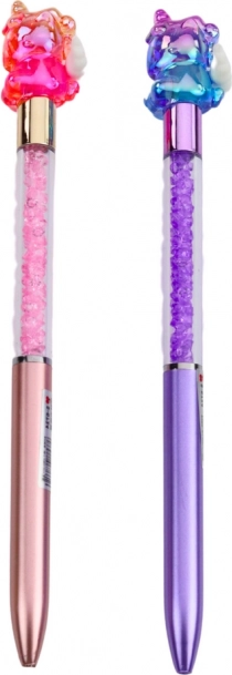 Buntes Gel-Stift mit Einhorn