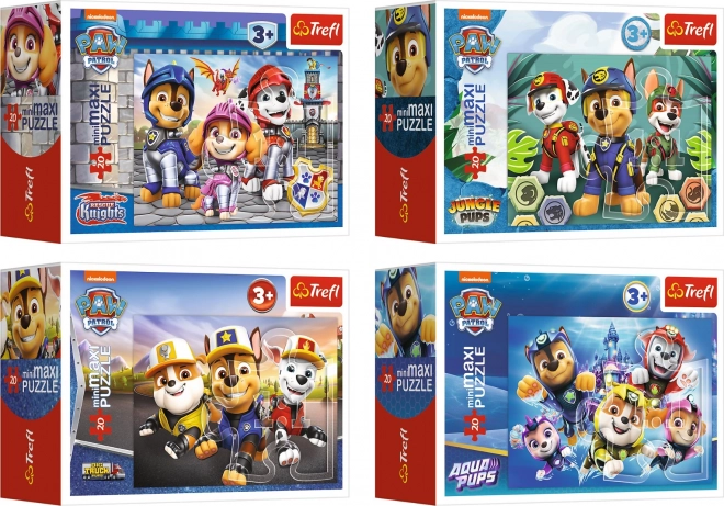 Paw Patrol Lustige Hunde Minipuzzle 20 Teile