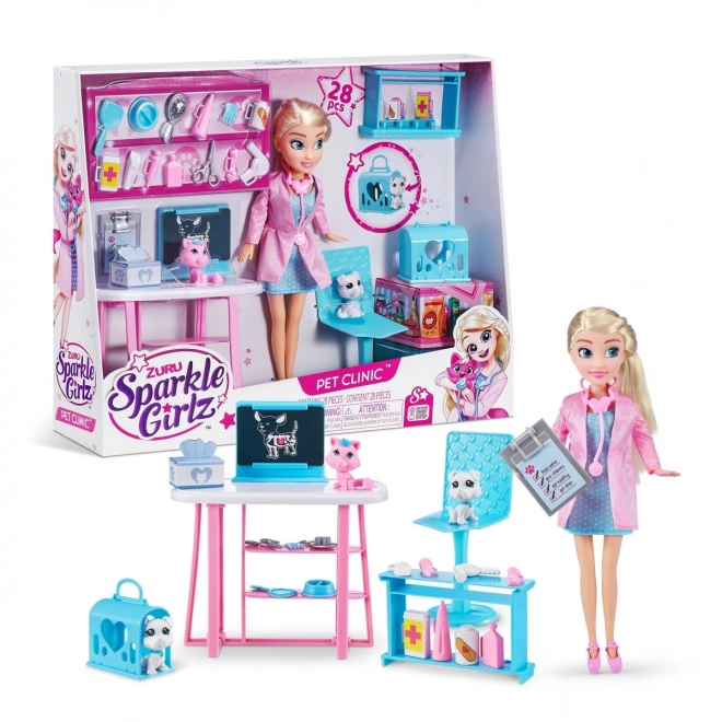 Sparkle Girlz Tierklinik Spielset