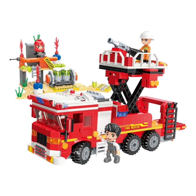 Hubplattform am Feuerwehrauto