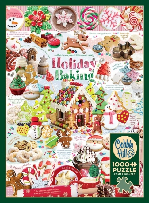 Cobble Hill Puzzle Weihnachtsbäckerei 1000 Teile