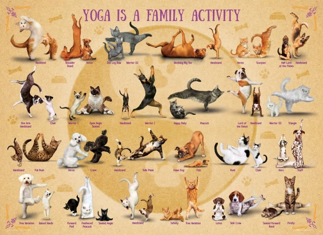 Eurographics Puzzle Yoga XL