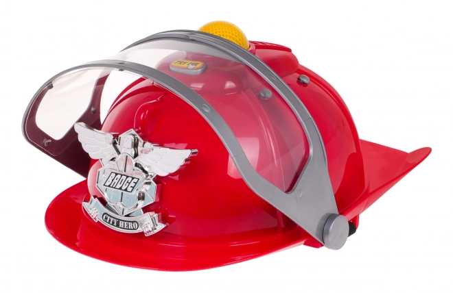 Interaktiver Feuerwehrhelm für Kinder mit Sirenen und Lichtern