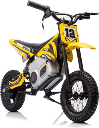 elektrisches Kinder-Crossbike 36 V gelb
