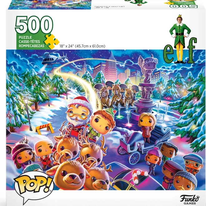 Puzzle Weihnachtself 500 Teile