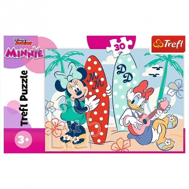 Buntes Minnie Maus Puzzle 30 Teile