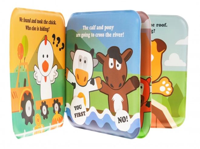 Fingerpuppen-Set Bauernhof mit Buch für Kinder 3+