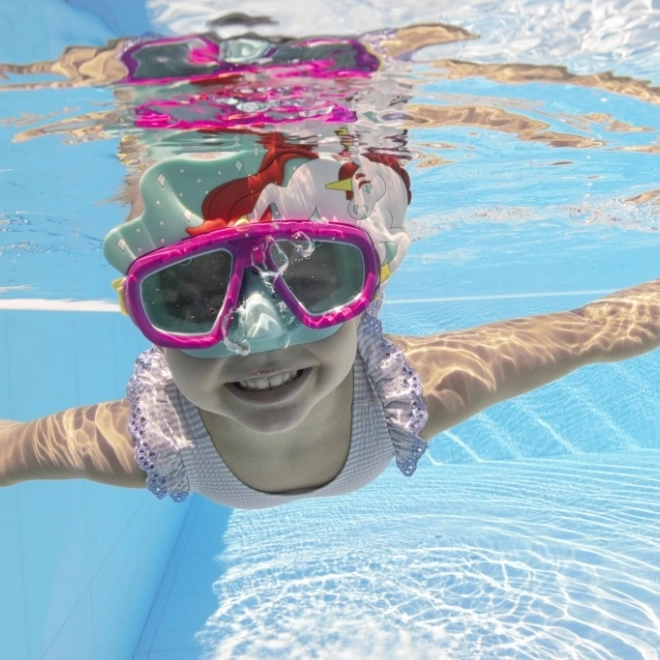 Kinder Schwimmbrille Einhorn Bestway
