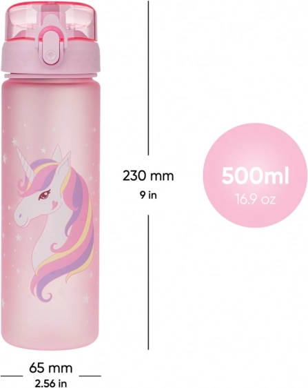 Tritan Trinkflasche Unicorn 500 ml