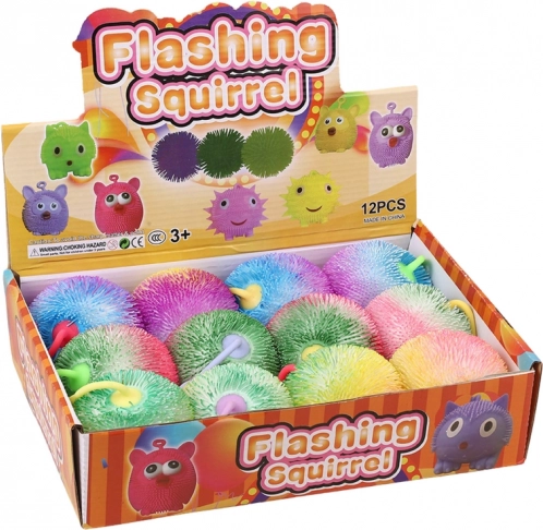 Bunter Anti-Stress-Ball zum Drücken 9 cm