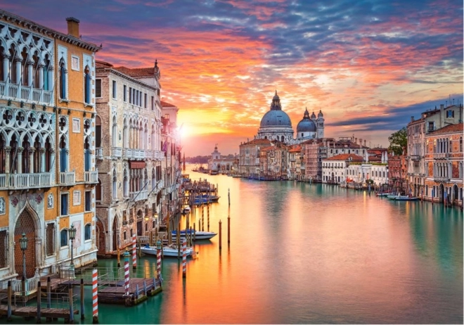 Puzzle Venedig bei Sonnenuntergang 500 Teile