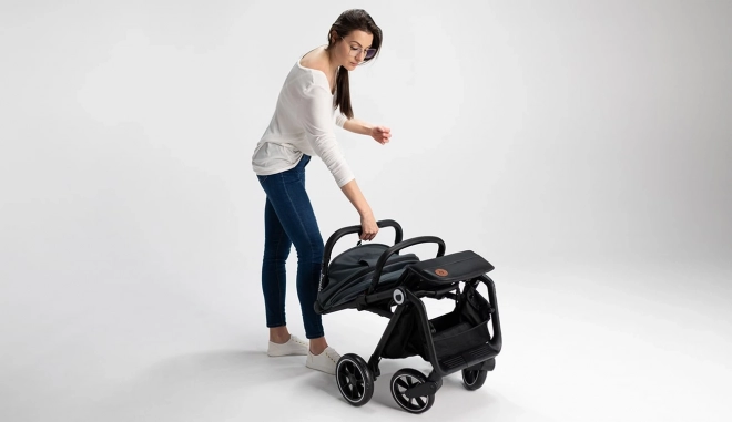 Sportkinderwagen Lionelo Cloe Braun Rost – Grauer Stein