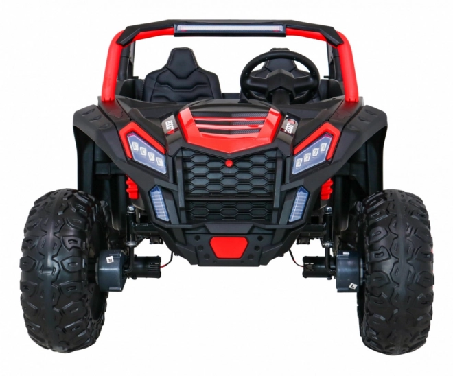 Buggy ATV Racing pro 2 Kinder + Antrieb 4x4 + Fernsteuerung + langsamer Start + MP3 LED – Rot