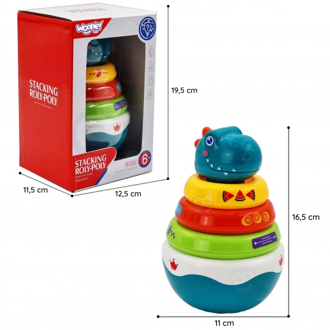 Woopie Dino-Sinnespielzeug für Babys