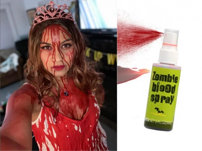 Halloween Blut Spray Make-up