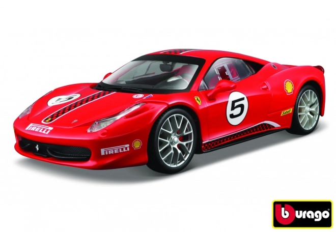 Ferrari Racing 458 Challenge Rot 1:24 Modellauto