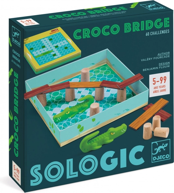 Djeco Sologic Krokodilbrücke