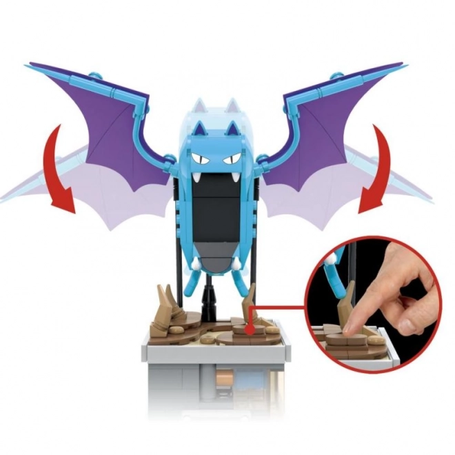 Mega Pokémon Golbat mit Bewegung