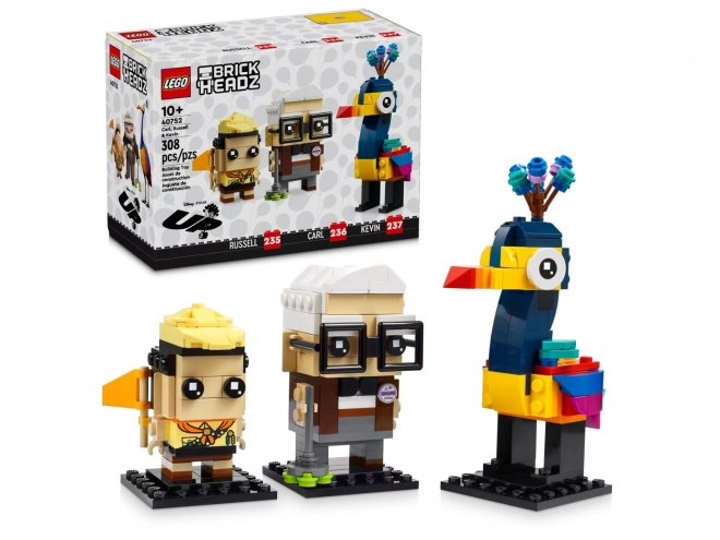 Lego BrickHeadz Carl, Russell und Kevin aus OBEN