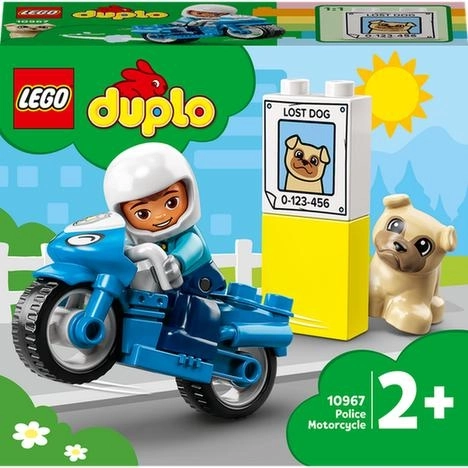 Lego Duplo Stadt - Polizeimotorrad