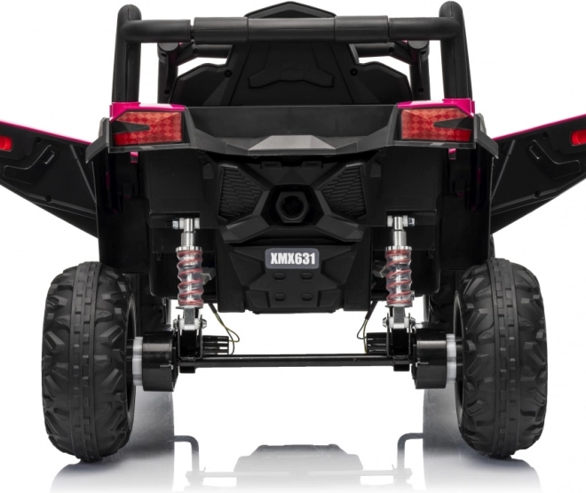 Kinder-Elektroauto Buggy Madman UTV-MX rosa