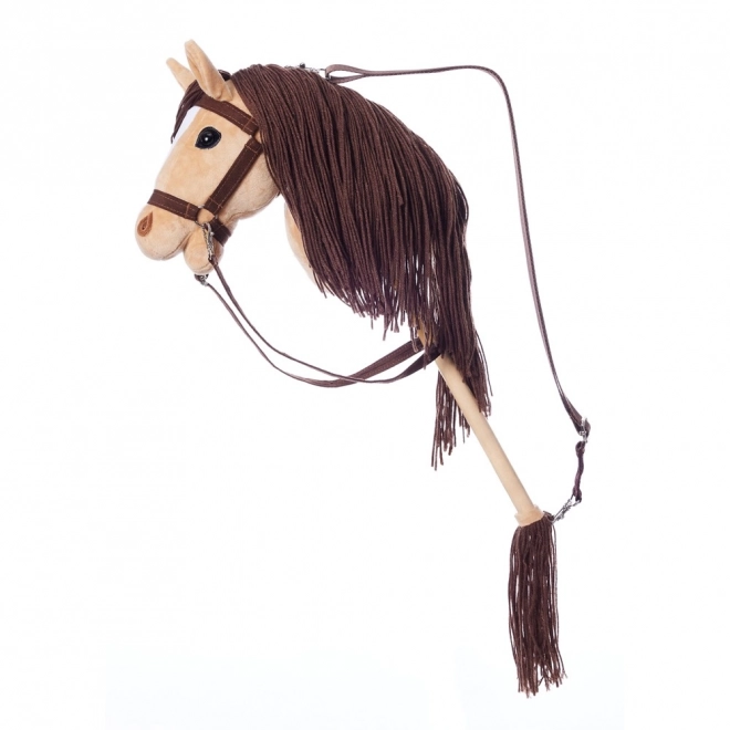 Stabpferd Hobby Horse Hoppihorse Beige