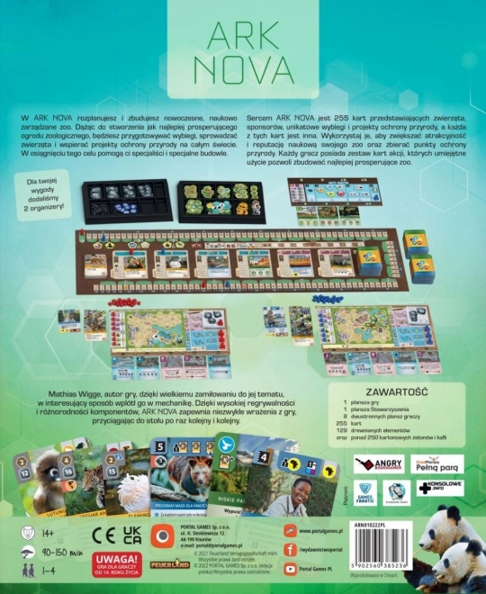 Ark Nova strategisches Brettspiel