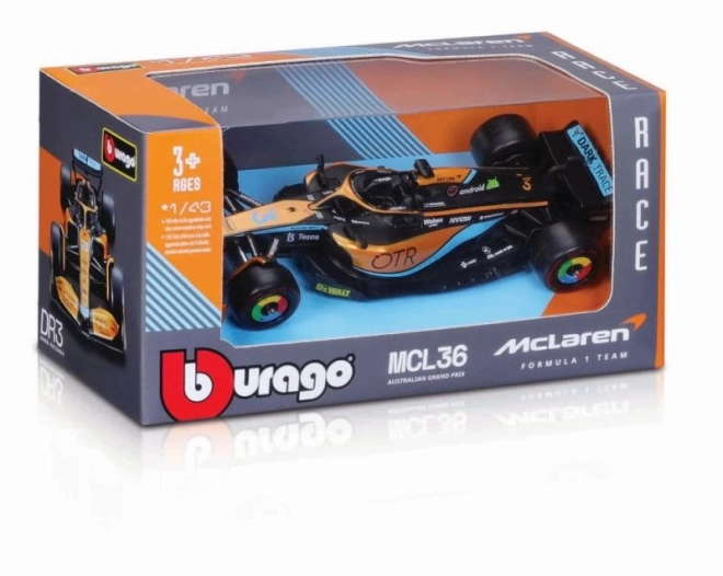 Rennwagen Modell 1:43 Formel F1 - Bburago