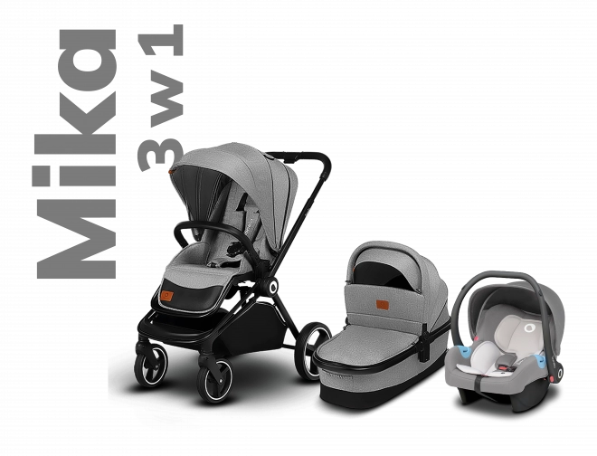 Kombikinderwagen 3in1 Grey Stone